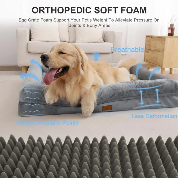 Orthopedic Washable Dog Bed