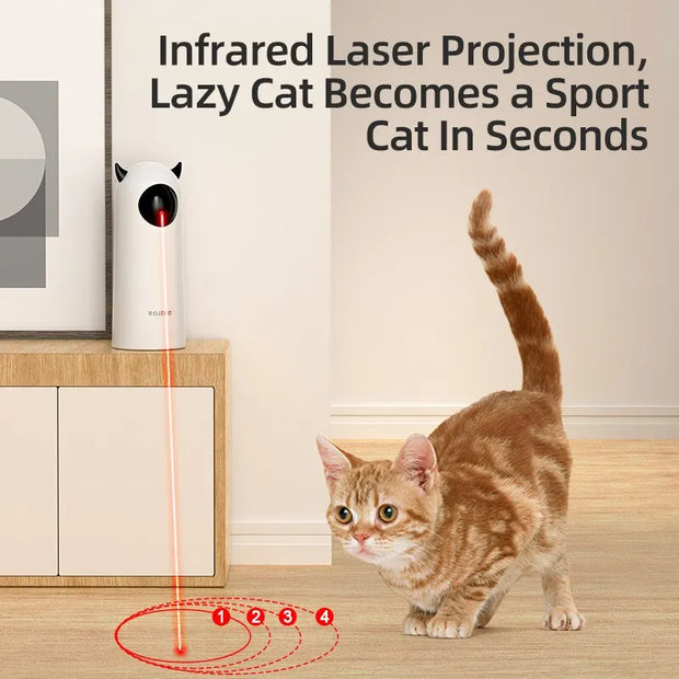 Smart LED Laser Teaser for Pets